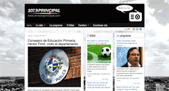 Desktop Screenshot of emisoraprincipal.com